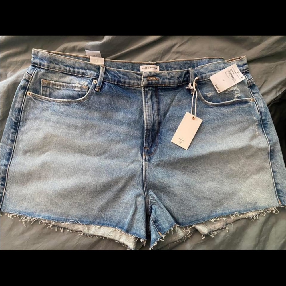 Women's Blue Denim Shorts
